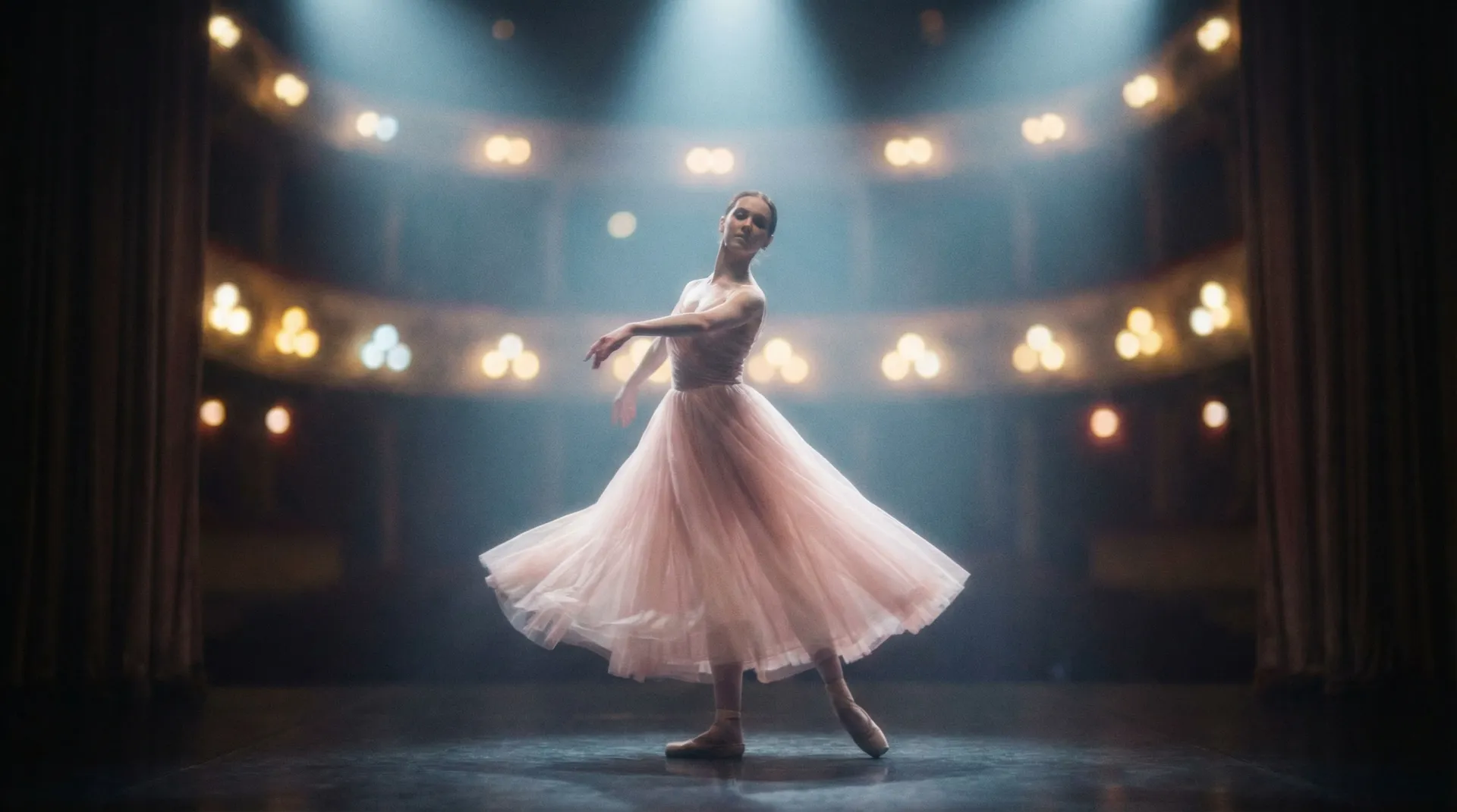 芭蕾舞者旋转瞬间 - 尤物